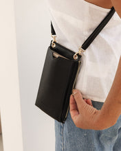 Load image into Gallery viewer, Suki Phone Bag - Black
