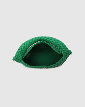 Load image into Gallery viewer, Gabby Mini Woven Shoulder Bag - Apple Green
