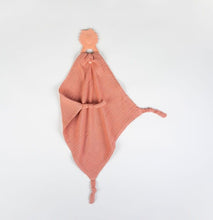 Load image into Gallery viewer, Ari Lion Comforter - Muslin Comforter with Silicone Teether
