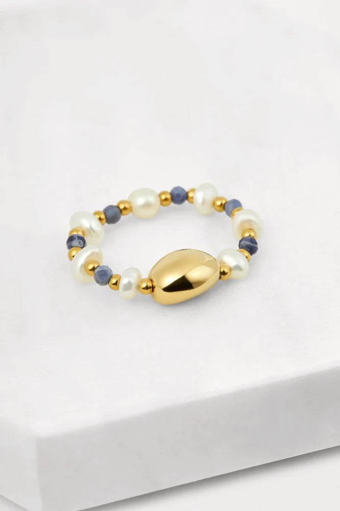 Harper Ring - Navy