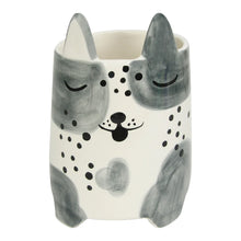 Load image into Gallery viewer, Ceramic Animal Planter - Large Daisy Dog
