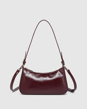 Load image into Gallery viewer, Jacqueline Shoulder Bag - Burgundy Patent
