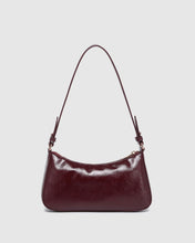 Load image into Gallery viewer, Jacqueline Shoulder Bag - Burgundy Patent
