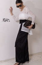 Load image into Gallery viewer, Black Satin Pant
