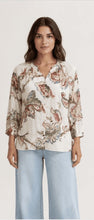 Load image into Gallery viewer, Cream Filigree Print Blouse
