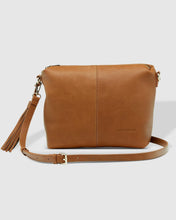 Load image into Gallery viewer, Kasey Tan Stripe Crossbody Bag
