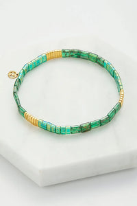 Tile Bracelet - Emerald