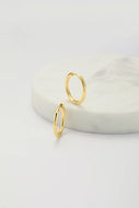 Delilah Hoop Medium - Gold