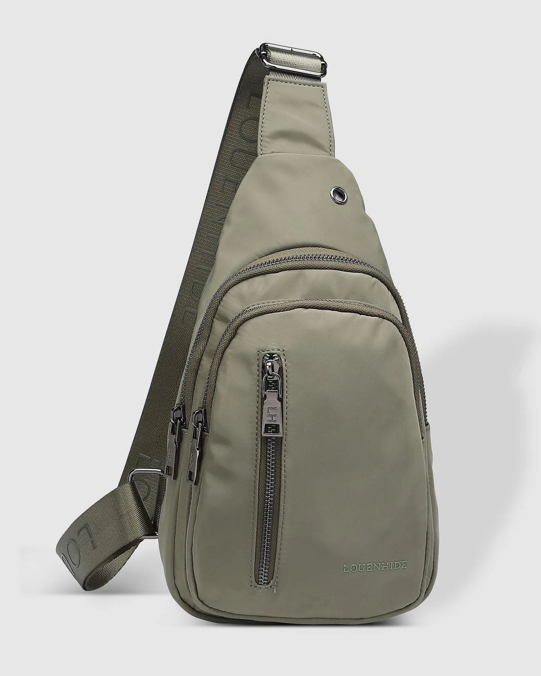 Boyd Nylon Sling Bag - Khaki