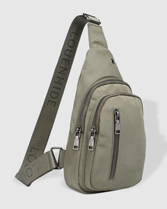 Boyd Nylon Sling Bag - Khaki