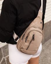 Load image into Gallery viewer, Boyd Nylon Sling Bag - Mocha

