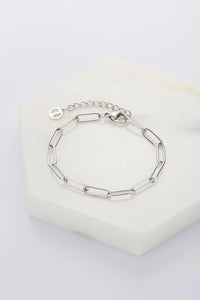 Ruby Bracelet - Silver