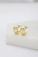 Madi Hoop  - Gold Earrings