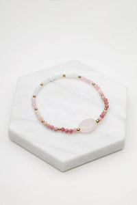 Pia Bracelet Dusky Rose