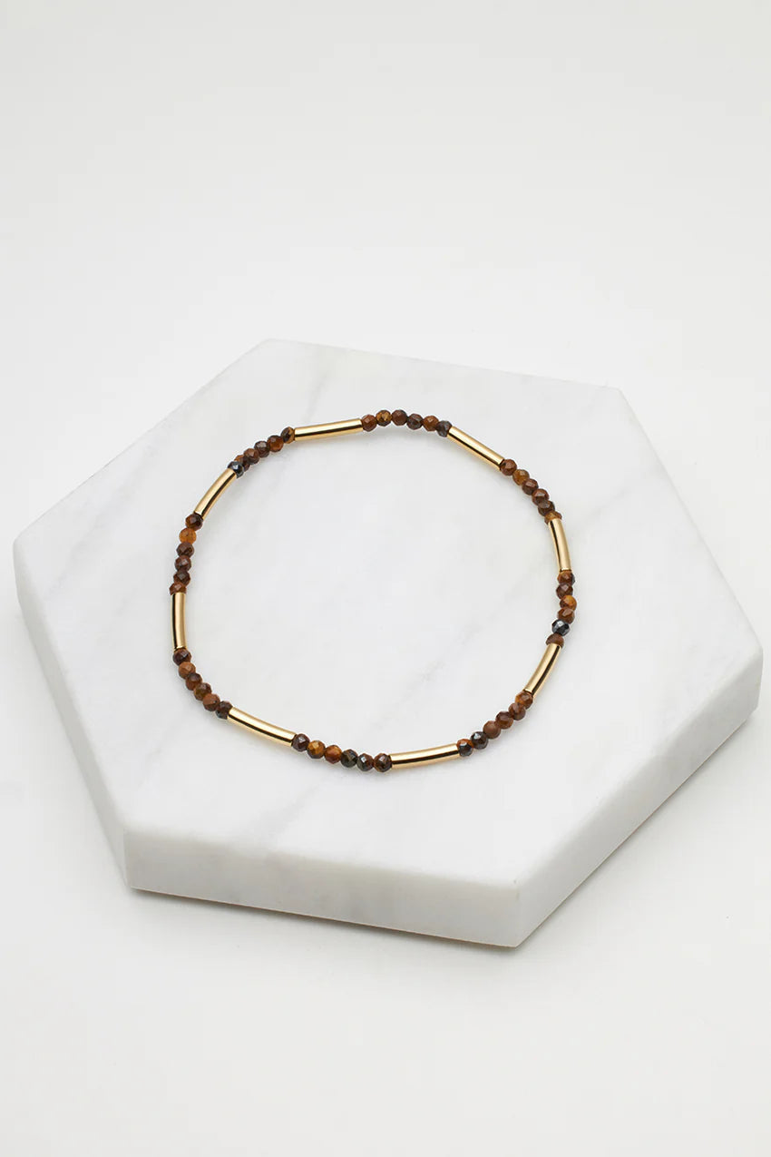 Tilly Bracelet - Burnt Amber