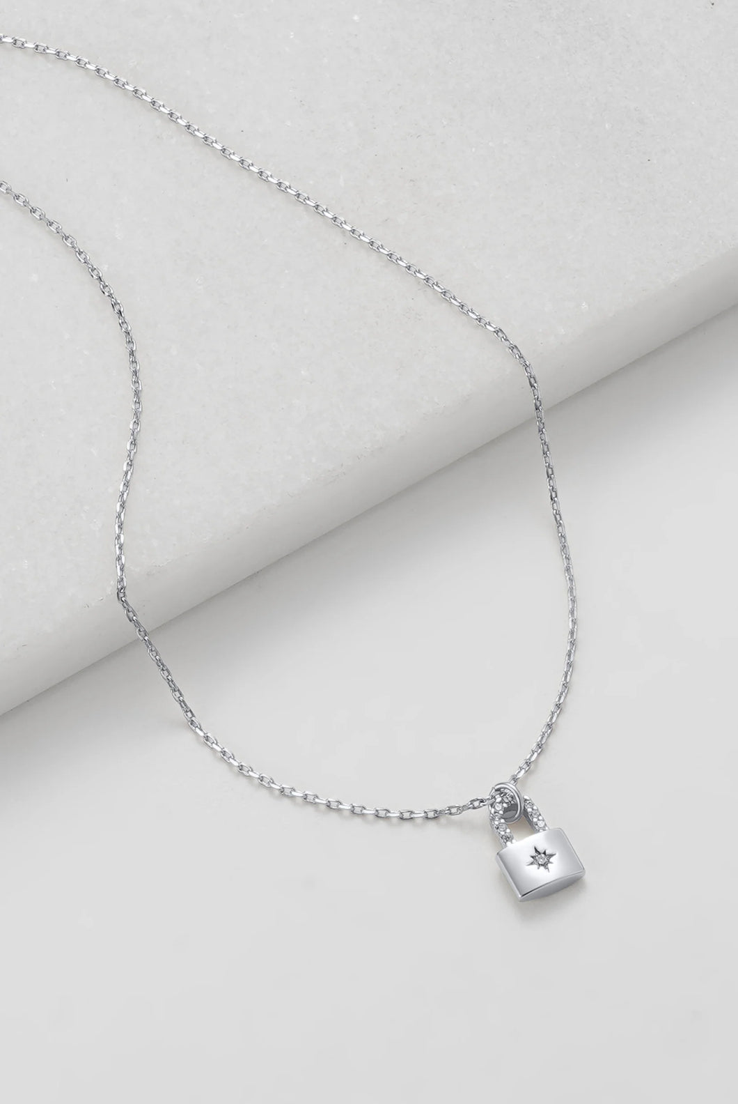Locket Necklace - Silver