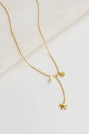 Starfish Mini Necklace - Gold