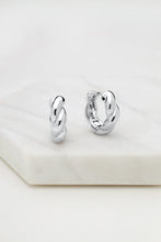 Load image into Gallery viewer, Maya Hoop - Silver
