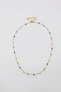 Charlotte Necklace - Blue