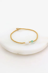 Brooke Bracelet - Sea/Gold