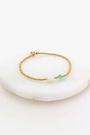 Brooke Bracelet - Sea/Gold
