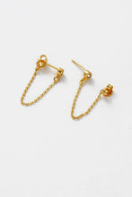 Load image into Gallery viewer, Crystal Chain Wrap Earring - Gold
