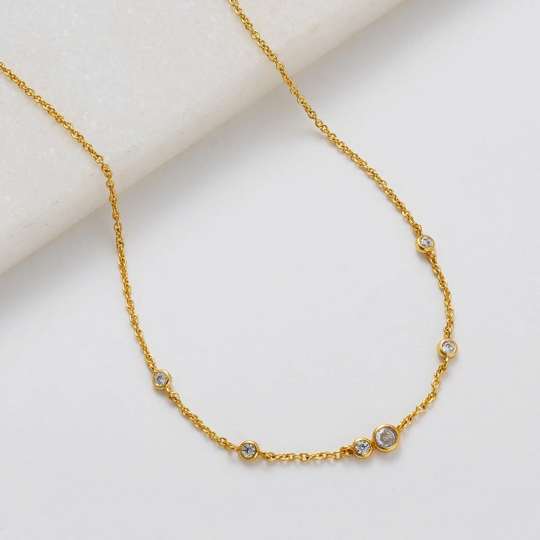 Amy Mini Necklace - Gold
