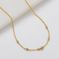 Amy Mini Necklace - Gold