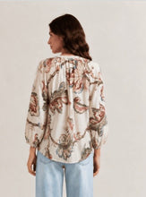 Load image into Gallery viewer, Cream Filigree Print Blouse
