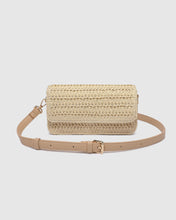 Load image into Gallery viewer, Freya Raffia Crossbody Bag - Natural
