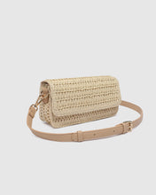 Load image into Gallery viewer, Freya Raffia Crossbody Bag - Natural
