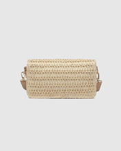 Load image into Gallery viewer, Freya Raffia Crossbody Bag - Natural
