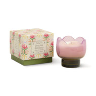 Tulip Glass Candle - Bronzed Gardenia