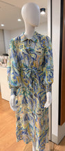 Load image into Gallery viewer, Blue Floral Paisley Dress
