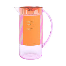 Load image into Gallery viewer, The Hobbes Pitcher - Lilac + Orange
