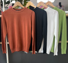 Load image into Gallery viewer, Round Neck Knit Jumper
