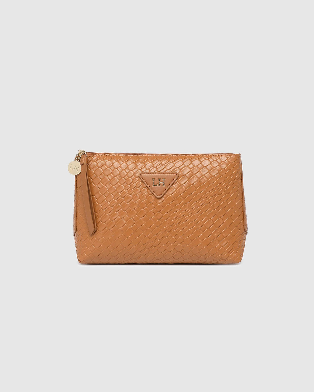 Carlo Makeup Bag - Caramel