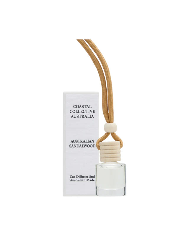 Coastal Collective Australia Australian Sandalwood Car Diffuser