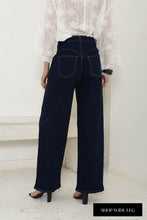 Load image into Gallery viewer, Indigo Wide Leg Jean
