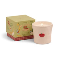 Bistro Tomato Embossed Ceramic Candle - Heirloom Tomato