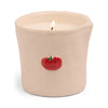 Bistro Tomato Embossed Ceramic Candle - Heirloom Tomato