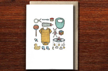 Load image into Gallery viewer, Baby Keepsakes Card - The Nonsense Maker

