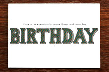 Load image into Gallery viewer, Happy Birthday Card - The Nonsense Maker
