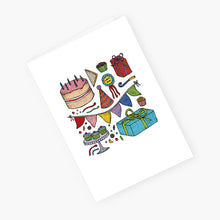 Load image into Gallery viewer, Birthday Party Time - Happy Birthday Card - THE NONSENSE MAKER
