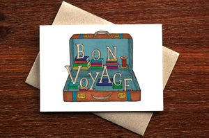 Bon Voyage Card - THE NONSENSE MAKER