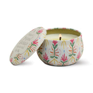 Tulip Tin Candle - Bronzed Gardenia