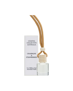 Coastal Collective Australia Champagne & Strawberries Car Diffuser