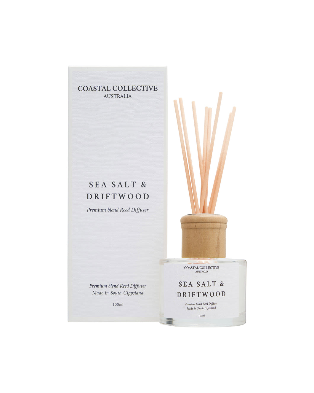 Coastal Collective Australia Sea Salt & Driftwood Diffuser