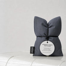 Load image into Gallery viewer, Lavender &amp; Barley Heat Pillow - Charcoal
