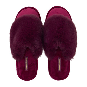Slippers - Cosy Luxe - Mulberry